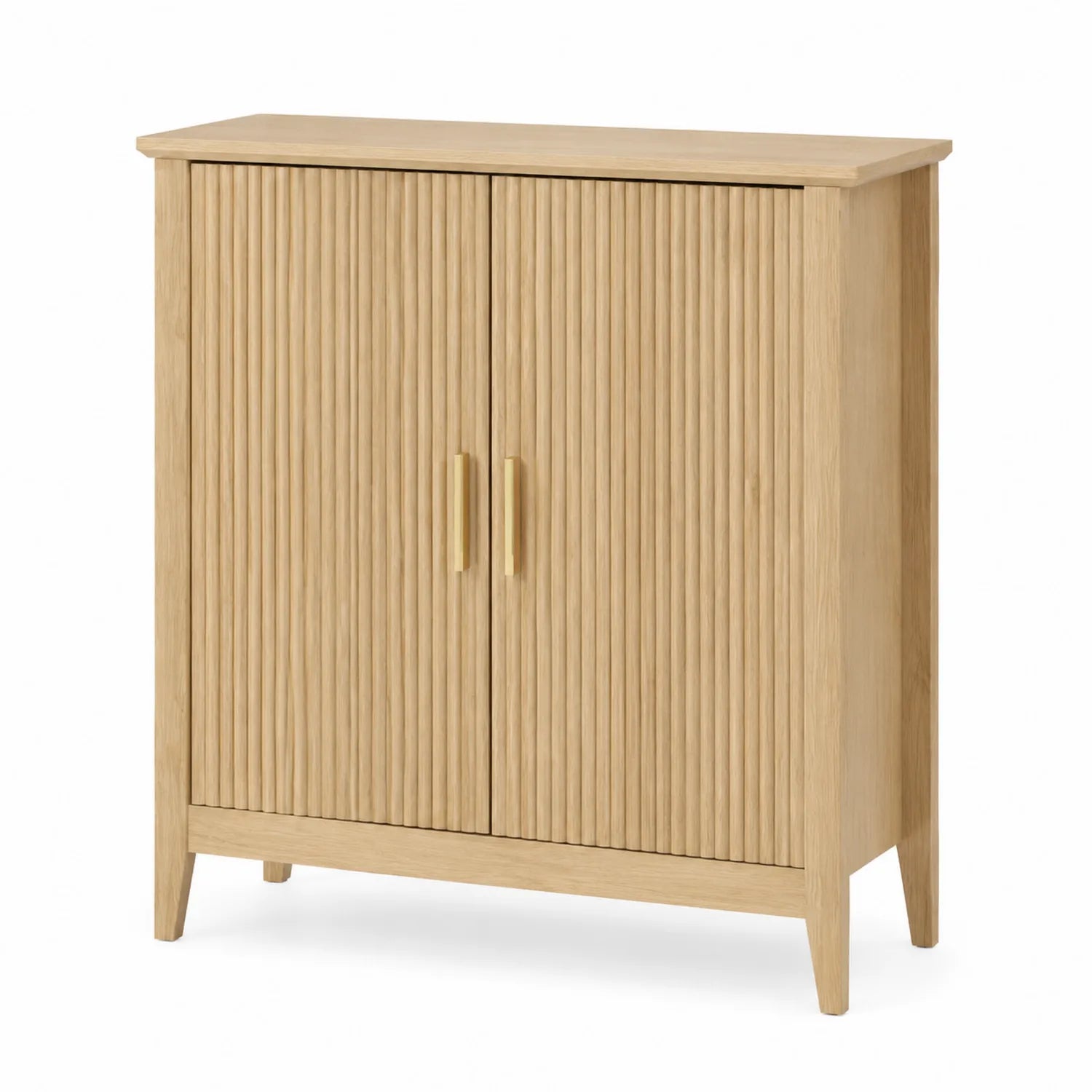 Sideboard aus Eichenholz Hellbraun