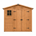 Gartenhaus Kiefernholz Braun 240x200x180 cm