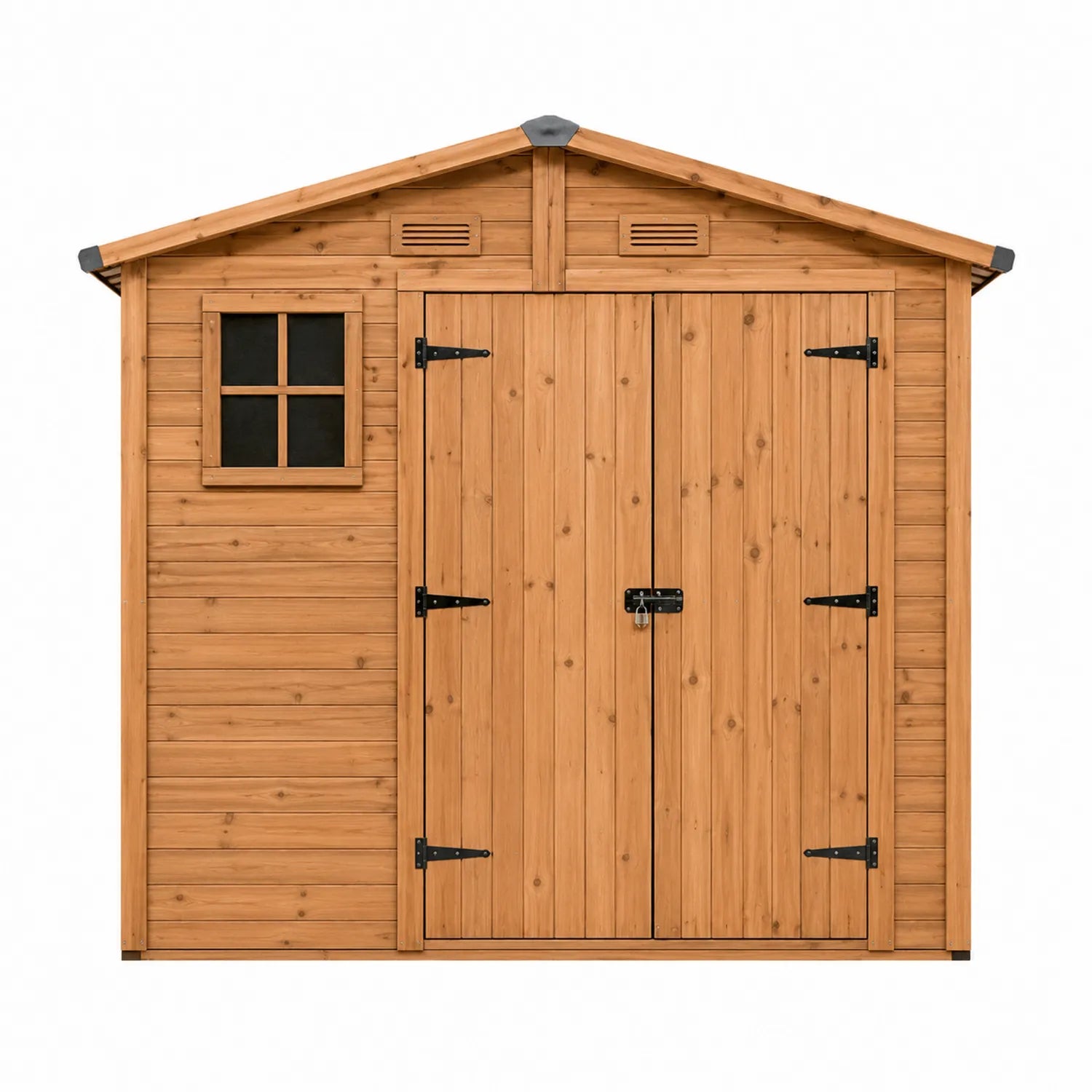 Gartenhaus Kiefernholz Braun 240x200x180 cm