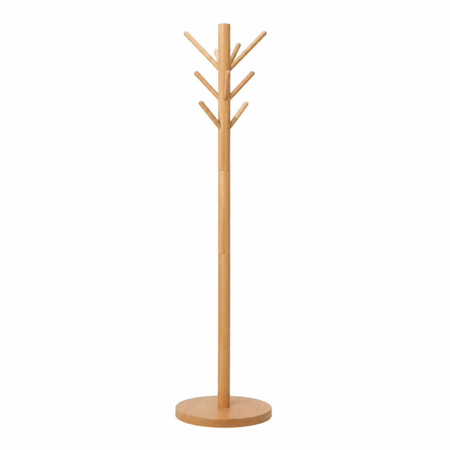 Bambus Kleiderständer, Natur, 175 cm