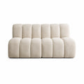 3-Sitzer Sofa Bouclé Creme