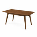 Holztisch aus Eiche Braun 150x90x75 cm