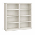 Bücherregal Holz Weiß 80x30x120cm